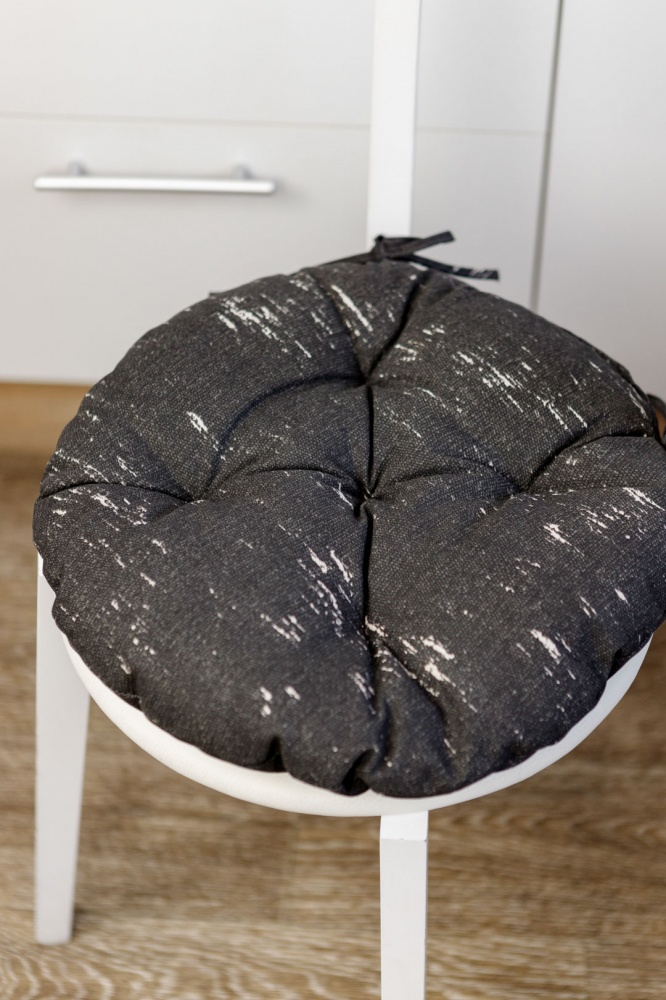 Подушка на стул CUCINA 40 см черная La Nuit