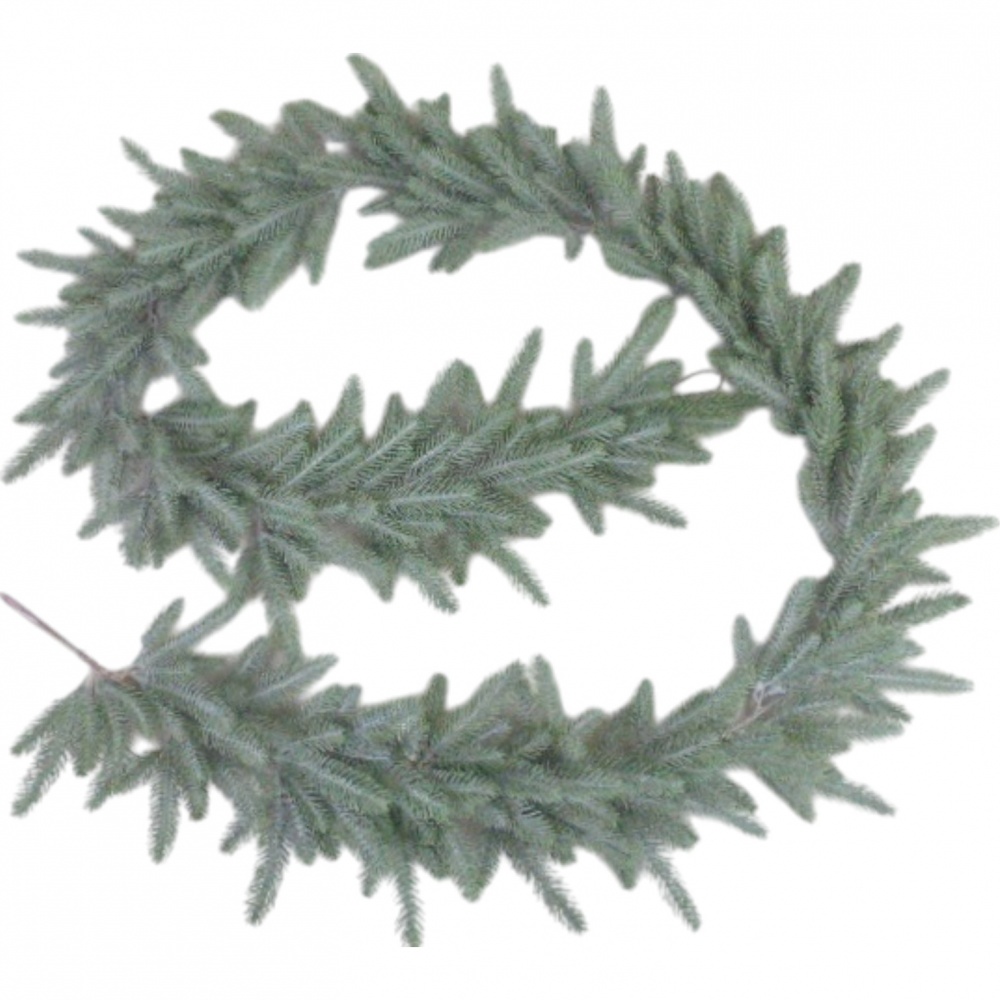 Декорация новогодняя хвойная густая заснеженная 190 см RS1T1245-1