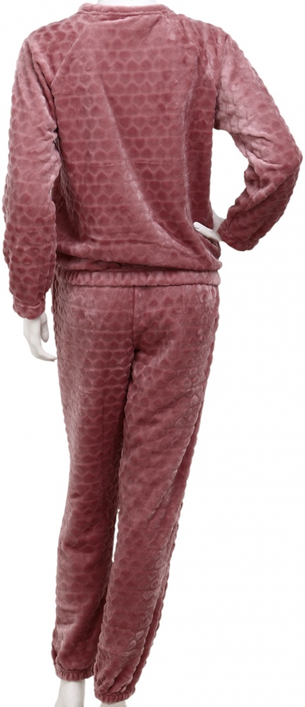 Костюм домашній жіночий La Nuit Home Teddy р. XL рожевий