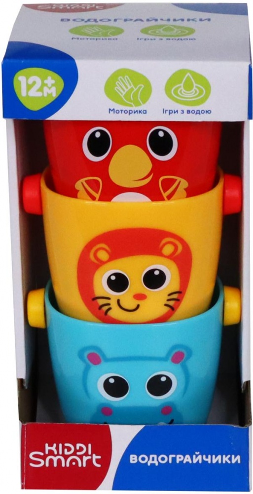 Відерце Kiddi Smart для гри у ванній Водограйчики 4332-KS
