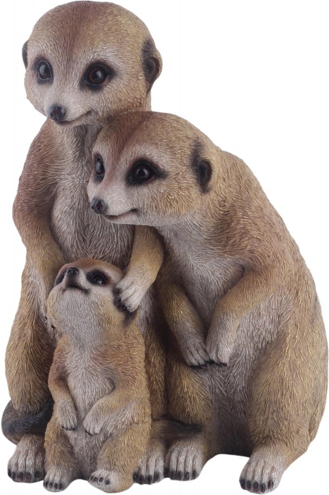 Фігурка декоративна сім'я Сурикатів 20x16x27 см MG3299700
