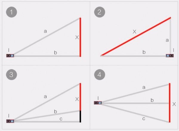 Дальномер UNI-T цифровой до 50 метров UT390