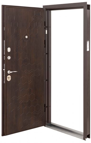 Двері вхідні Abwehr АП1-397 086П (тик) (Н) Kale257/Kale252 тік 2050х860мм праві