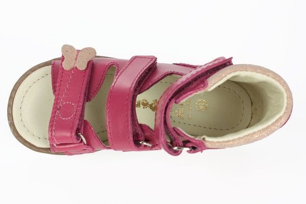 Сандалии ортопедические MRUGALA р.26 розовый 1299-44 