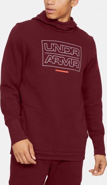 Джемпер Under Armour UA BASELINE FLEECE PO HOOD 1343007-615 р. L червоний
