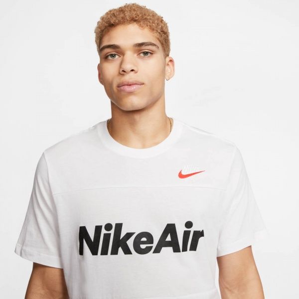Футболка Nike M NSW NIKE AIR TEE SS CV2210-101 L білий