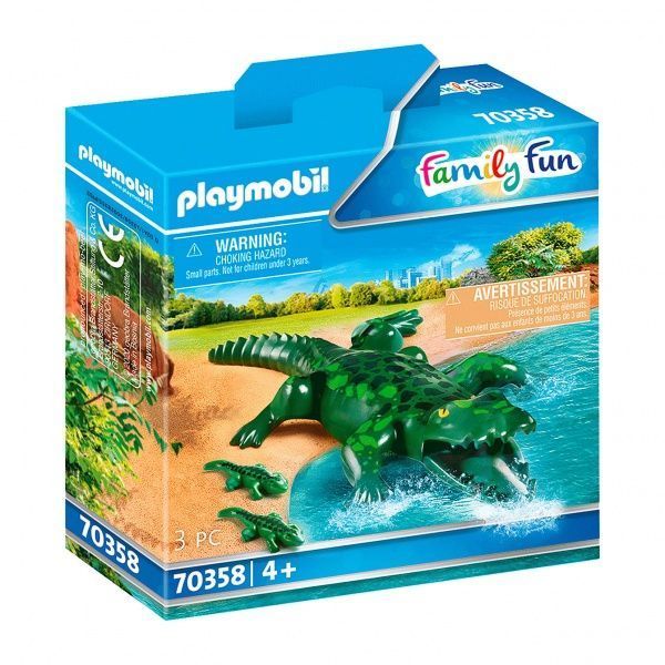 Конструктор Playmobil Алігатор з дитинчатком 70358