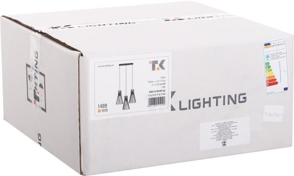 Подвес TK Lighting Vito 3xE27 черный 1499 