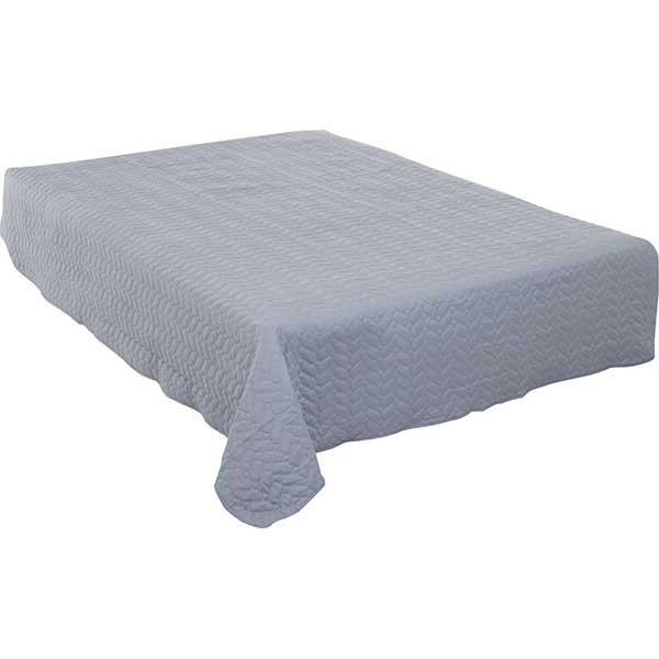 Покривало Underprice сіре 160x220 см