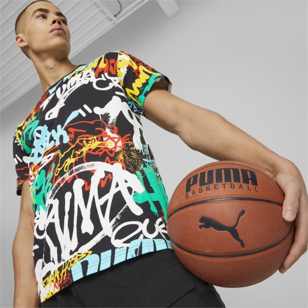 Футболка Puma GRAFFITI TEE 53924601 р.M різнокольоровий