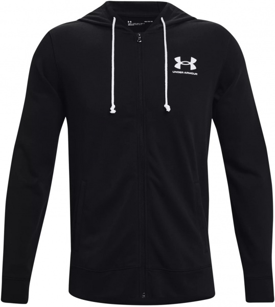 Джемпер Under Armour RIVAL TERRY LC FZ SS23 1370409-001 р. M чорний