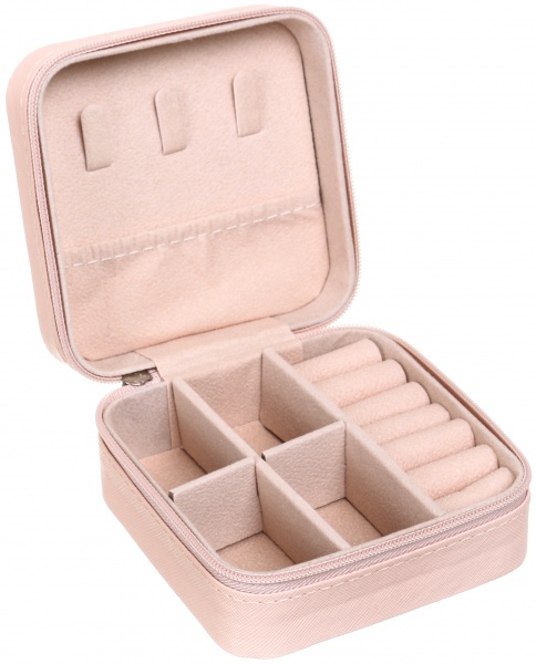 Скринька для прикрас Minni Miu 10x10x5 см рожевий