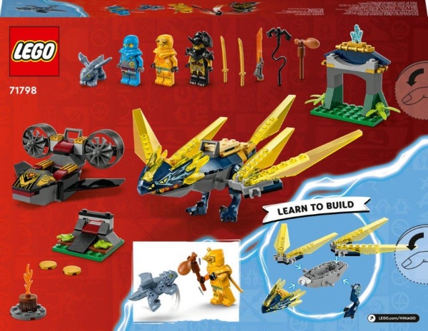 Конструктор LEGO NINJAGO Битва малюків драконів Нії та Арін 71798