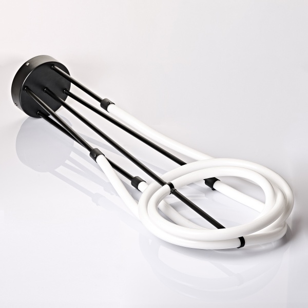 Люстра світлодіодна Berger 1x71 Вт чорний 7007-PL-71 Black 