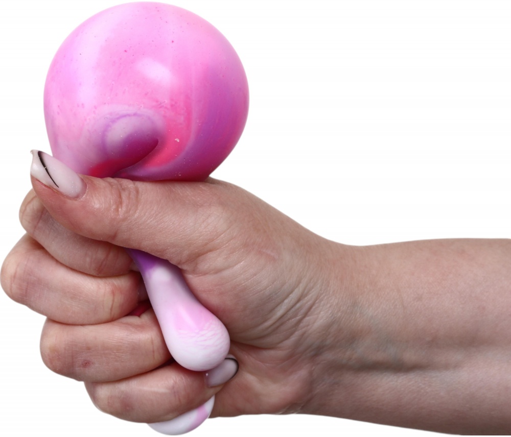 Игрушка-антистресс PIXIE красочный мяч 86 г 65 мм в ассорт. CKS-10741