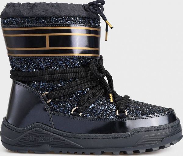 Сапоги Tommy Hilfiger W1285ANDA 7C FW0FW02029-403 р. 37 синий