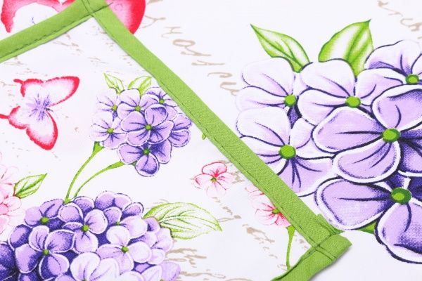 Фартук кухонный Гортензия, 66x76 см Luna