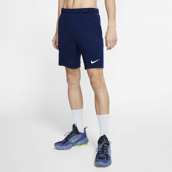 Шорти Nike M NK DF KNIT SHORT TRAIN CJ2007-492 р. M синій
