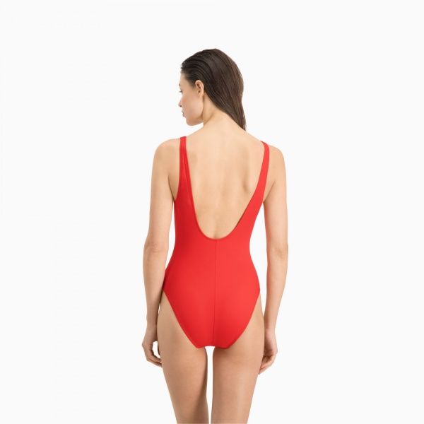 Купальник Puma SWIM WOMEN SWIMSUIT 1P 90768502 р.S коралловый