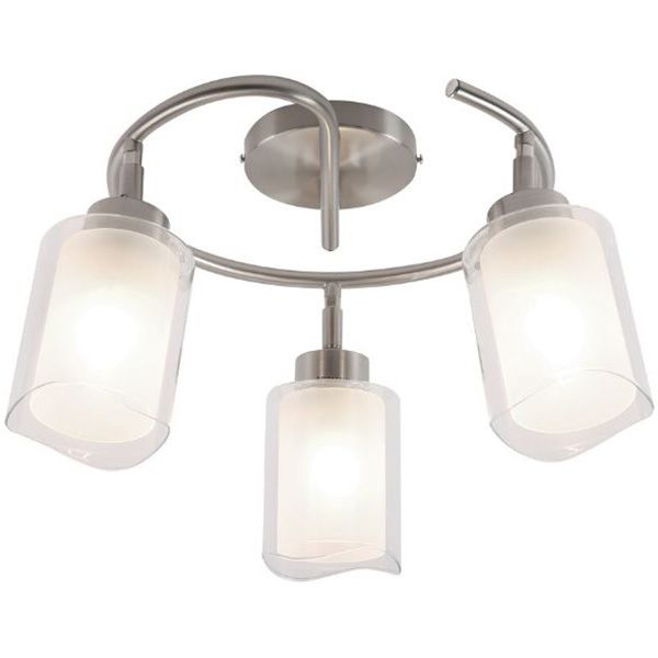 Люстра потолочная Victoria Lighting 3x60 Вт E27 алюминий Kava/PL3-S 