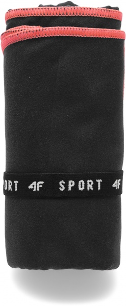 Рушник NOSD4-RECU200B-21S 80x130 см чорний 4F 