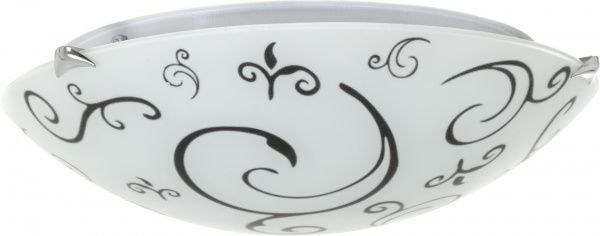 Світильник настінно-стельовий УТ Сяйво НПБ Схід 2x60 Вт E27 бежевий 3016 