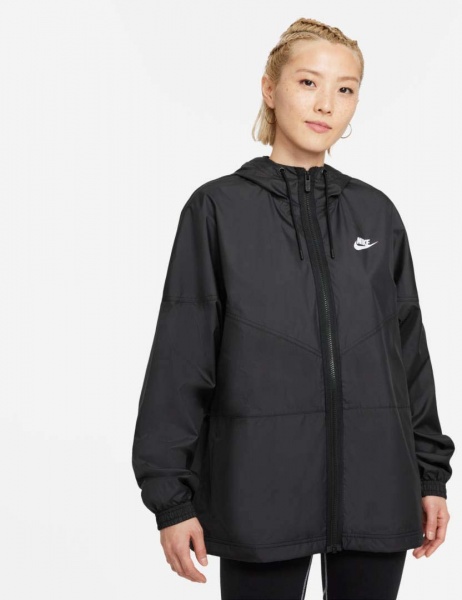 Ветровка Nike W NSW RPL WR ESSNTL WVN JKT DD5852-010 р.S черный