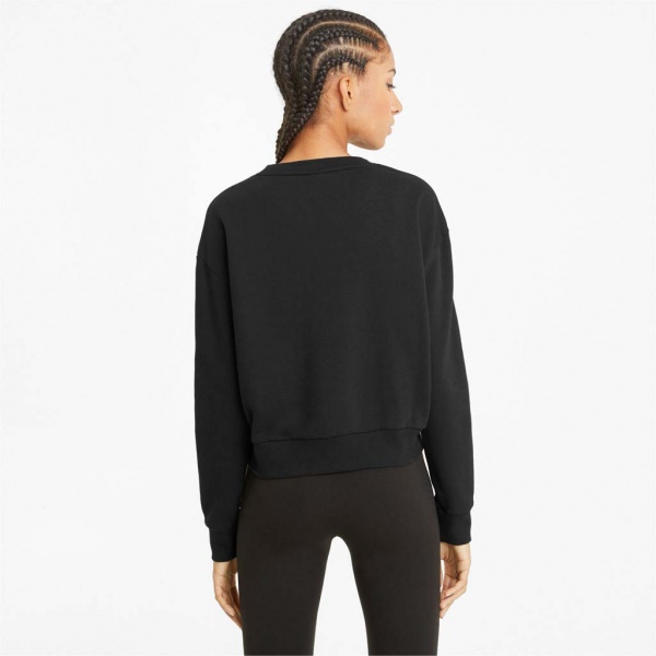 Свитшот Puma Rebel Crew 58575001 р. M черный