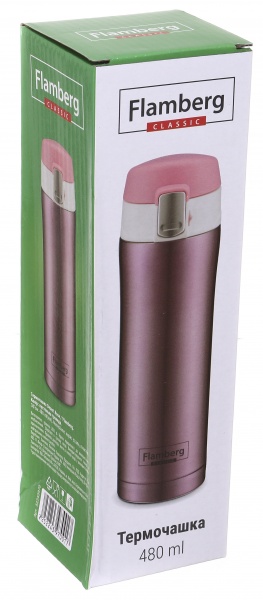 Термочашка Desert Rose 480 мл (SL-047) Flamberg