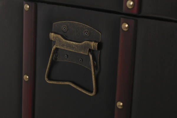 Сундук-пуф CHESTERFIELDS L 102x41.5x46.5 см темно-коричневый 