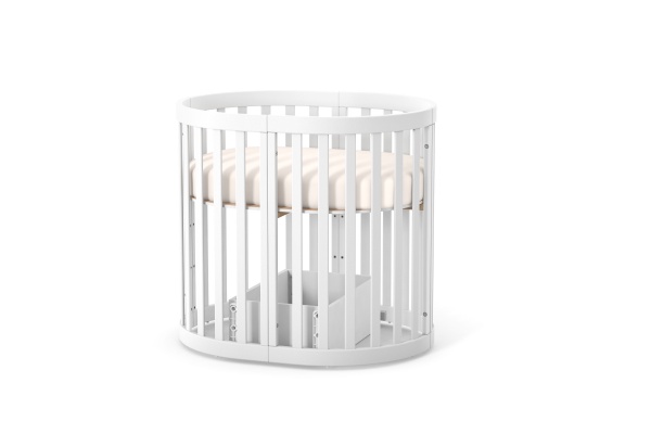 Ліжечко дитяче Veres Рим біле 14.1.1.38.06