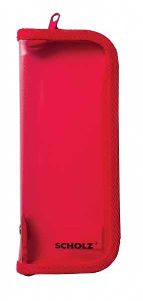 Пенал на молнии 7,5х19,5x3 см SOZ SCHOLZ в ассортименте