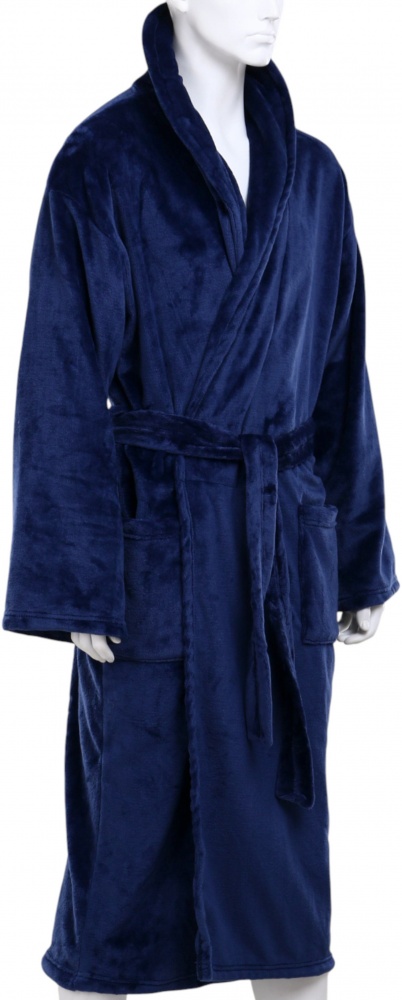 Халат La Nuit шаль мужская в упаковке р. M синий