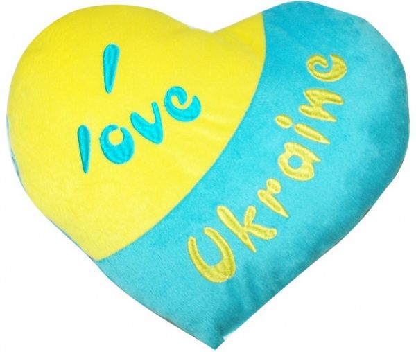  Тигрес Я люблю Україну серце 10 см