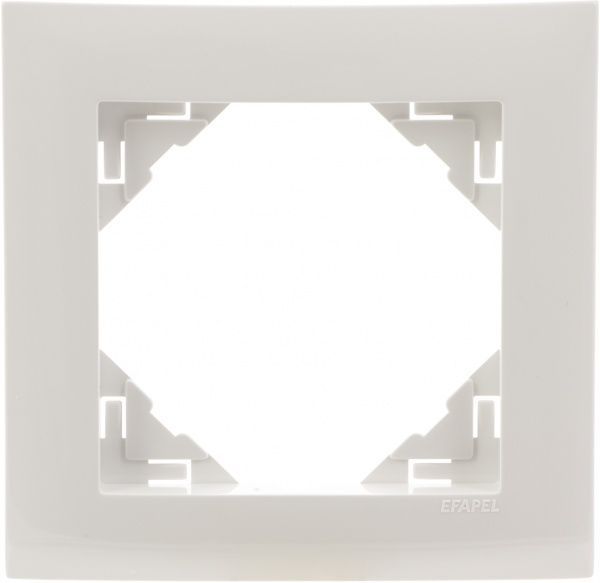 Рамка Efapel LOGUS белый 90910 TBR
