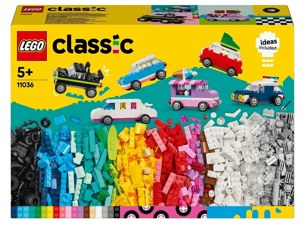 Конструктор LEGO Classic Творческие транспортые средства 11036