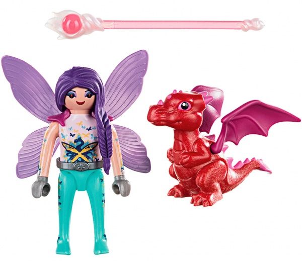 Конструктор Playmobil Фея с младенцем дракона 70299