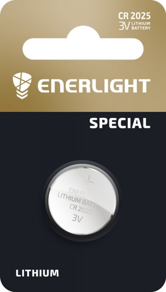 Батарейки Enerlight Lithium CR 2025 1 шт. (70250101) 