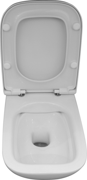 Унитаз подвесной Ideal Standard I.Life Square Rimless T471701 с сиденьем T453001