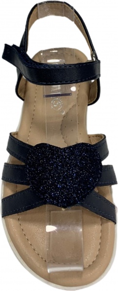 Сандалии для девочек JOIKS р.33 темно-синий A0430-7/N 