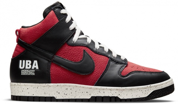 Кроссовки Nike DUNK HI 1985 / U DD9401-600 р.US 9,5 красно-черный