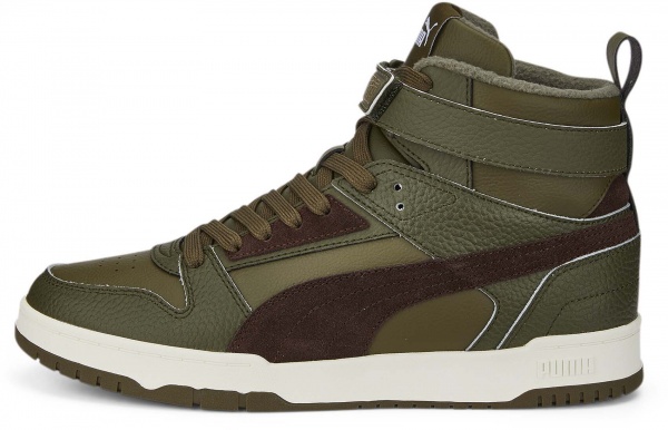 Ботинки Puma RBD GAME WTR DEEP OLIVE-DARK CHOCOLATE-P 38760401 р.44 зеленый