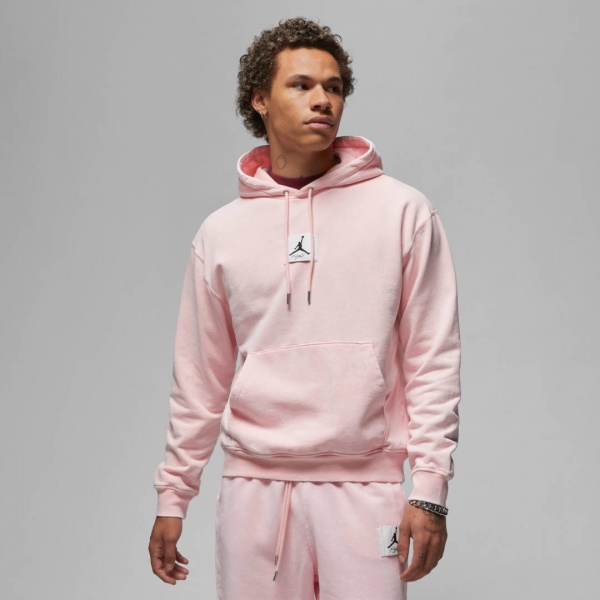 Джемпер Nike M J ESS STMT WASH FLC PO DR3087-610 р. S рожевий