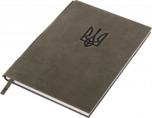 Щоденник недатований Тризуб хакі ТЕКО A4 Е 060-04.62-310856