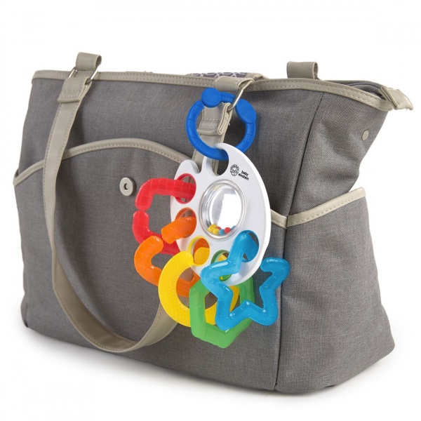 Брязкальце-прорізувач для зубів Baby Einstein Shake, Rattle & Soothe 12355