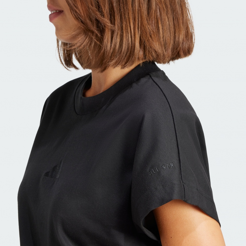 Футболка Adidas W ALL SZN TEE JJ1235 р.XS черный