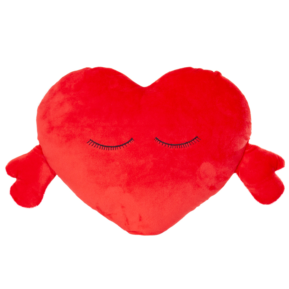 Подушка декоративна Stip Серце обіймашка 30 см червоний