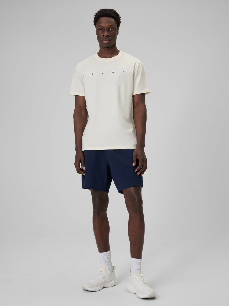 Футболка 4F TSHIRT M2661 4FWSS26TTSHM2661-12S р.2XL бежевий