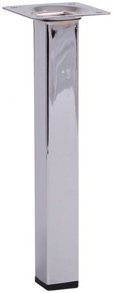 Мебельная ножка Larvij L61S20CH25 квадратна 25х25х200 мм хромована 