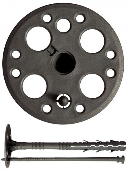 Дюбель для теплоізоляції поліпропіленовий із пластиковим цвяхом 10x160 мм 20 шт. Expert Fix